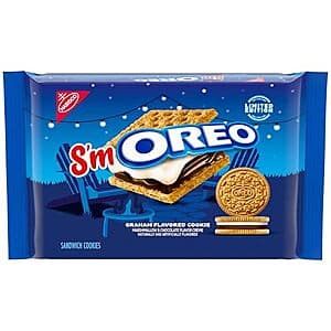 10.68-oz OREO S'mOREO Sandwich Cookies (Limited Edition) $4