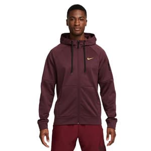 Nike Men's Therma-Fit Full-Zip Logo Hoodie (Night Maroon) $35 & More