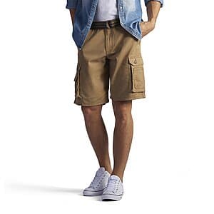 Lee Men's Dungarees New Belted Wyoming Cargo Shorts (Various Colors) $14.50