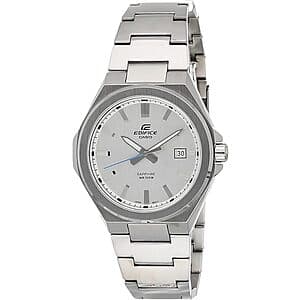 48mm Casio Men's Edifice Sapphire Crystal Stainless Steel Bracelet Watch $90 + Free S/H
