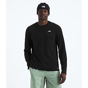 The North Face Men’s Adventure Long-Sleeve Tee (Black) $20 + Free Shipping