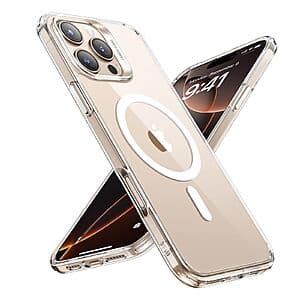 ESR MagSafe Phone Cases for iPhone 13/14/15/16 Series (Clear or Frosted Black) $4