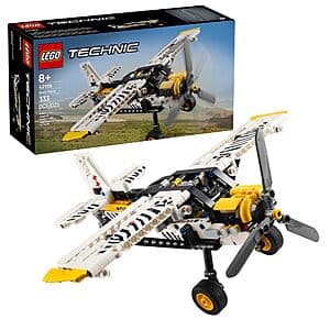 333-pc LEGO Technic Bush Plane Building Kit (42198) $22.39