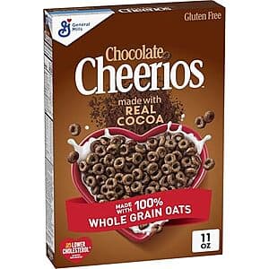 11-Oz Cheerios Breakfast Cereal (Chocolate) $1.65 w/ Subscribe & Save