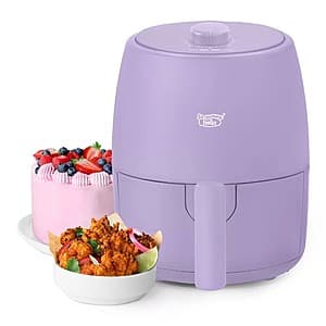 Open Box: 2-Qt So Yummy by bella C6 1200W Compact Air Fryer (Lavender) $15.30 + Free S&H
