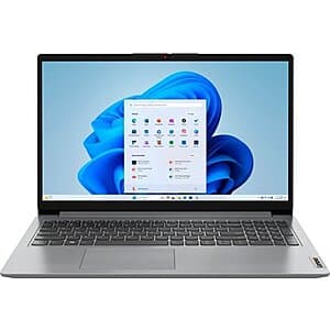 Lenovo Ideapad 1: 15.6" FHD 300-nits IPS Touch, Ryzen 7 5700U, 16GB DDR4, 512GB SSD $429.99