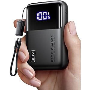 INIU 20000mAh 65W Ultra Compact USB-C Power Bank $22.95 + Free Shipping