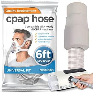 6' Resplabs Non-Heated Replacement CPAP Hose Standard Tubing (Gray) $4 w/ Subscribe & Save