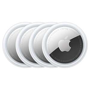 Costco Members: 4-Pack Apple AirTag Bluetooth Tracking Devices $74 + Free Shipping