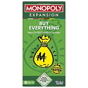 Monopoly Buy Everything Expansion for Classic Monopoly Game $4.20