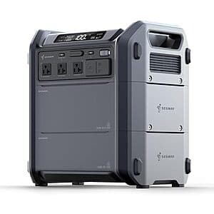 Segway Cube 2000 2048Wh LiFePO4 Power Station w/ 2200W AC Outlets $539 + Free Shipping