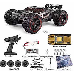 MJX Hyper Go 14209 V3.0 1/14 Brushless 4WD RTR RC Truck w/ 1 Battery $81.70 & More + Free Shipping