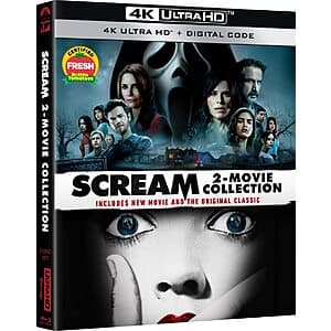 Scream 2-Movie Collection (4K UHD + Digital) $19