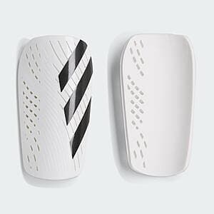 adidas Tiro Club Soccer Shin Guards (White/Black) $4.20 + Free Shipping