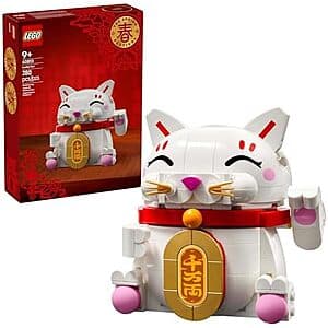 280-Pc LEGO Lucky Cat Building Toy $20