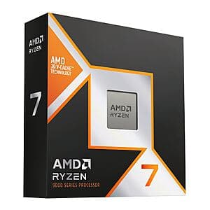 AMD Ryzen 7 9800X3D Granite Ridge 4.70Ghz 8-Core Desktop Processor $400 + Free Pickup