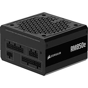 CORSAIR RM850e (2025) ATX 3.1 PCIe 5.1 Ready 850W PSU $73 + Free S&H