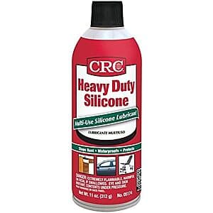 11-Oz CRC Heavy Duty Silicone Lubricant $3