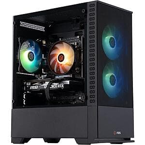 ABS Cyclone Aqua Gaming Desktop: i5-13400F, 32GB DDR4, 1TB SSD, RTX 4060 $748 w/ Zip Pay Checkout + Free S/H