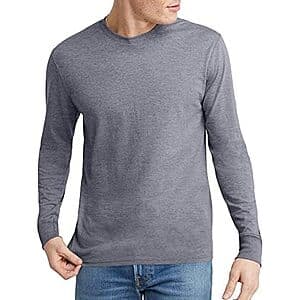 Hanes Men's Originals Lightweight Tri-Blend Long Sleeve T-Shirt (Various Colors) $6.30