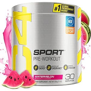 30-Servings Cellucor C4 Sport Pre-Workout Powder (Various Flavors) from $10.85 w/ Subscribe & Save