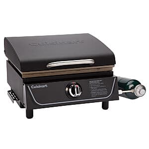 17" Cuisinart Tabletop Gas Griddle Outdoor Flat-Top Grill w/ Hood $64.95 + Free S&H