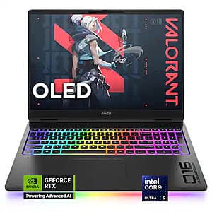 Open Box HP OMEN Max 16" Laptop: QHD+ OLED 240Hz, Ultra 9 275HX, RTX 5080, 32GB, 2TB $1809 (Limited Availability) + Free Store Pickup