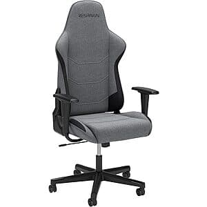 Respawn 110 Ergonomic Gaming Chair w/ Lumbar Support & Headrest (Gray Fabric) $81.10 + Free S&H