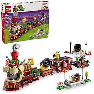 1392-pc LEGO Super Mario The Bowser Express Train Toy (71437) $84 + Free S&H