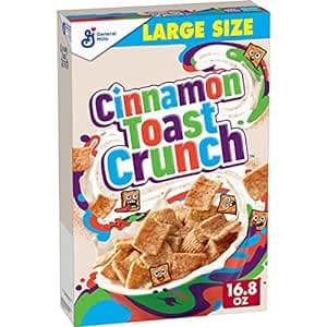 16.8-Oz Cinnamon Toast Crunch Breakfast Cereal $1.85 w/ Subscribe & Save