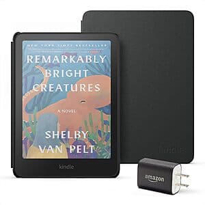 16GB Amazon Kindle Colorsoft eReader (Black) w/ Cover & Power Adapter $188 + Free S&H