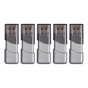5-Pack 64GB PNY Turbo Attaché 3 USB 3.0 Flash Drives $17