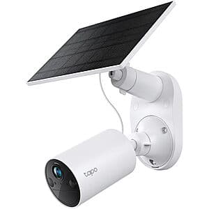 Used Like New: TP-Link Tapo SolarCam C402 1080p Camera w/ Solar Panel $19.25