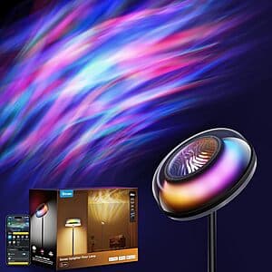 Prime Members: Govee RGBIC Uplighter Floor Lamp w/ Ripple Projector $126 + Free S&H