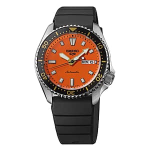 Seiko 5 Sports SKX Men's 42.5mm Automatic Watch (Orange or Yellow Dial) $247 + Free S&H