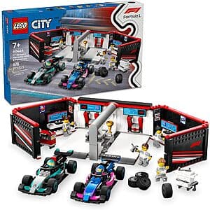 678-Piece LEGO City: Formula 1 - F1 Garage & Mercedes-AMG & Alpine Cars Set $38.40 + Free Shipping