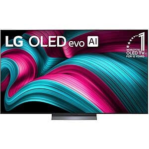 77" LG C5 OLED evo AI 4K UHD 120Hz HDR Smart TV (2025) $1599 + Free S&H