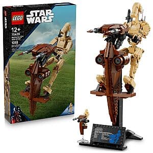 1088-pc LEGO Star Wars: The Phantom Menace Battle Droid w/ STAP (75428) $90 + Free Shipping