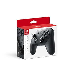 Select Walmart Accounts: Nintendo Switch Pro Controller $46 & More + Free S&H