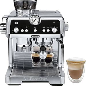 Refurb Delonghi La Specialista Prestigio Espresso Machine w/ Burr Grinder $329 + Free S&H