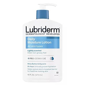 Select Accounts: 16-Oz Lubriderm Daily Moisture Lotion w/ Vitamin B5 $4.45 w/ Subscribe & Save