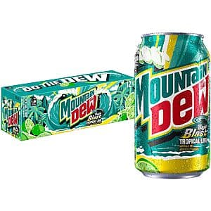12-Pk 12-Oz Soda: Mountain Dew, Dr Pepper, Pepsi 3 for $15.10 & More + Free Pickup