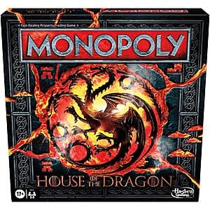 Monopoly: House of the Dragon Edition Strategy Board Game $6.50
