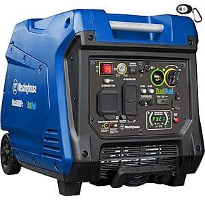 Westinghouse 5000W Peak Quiet Dual Fuel Inverter Generator w/ Remote Start $759.20 + Free Shipping