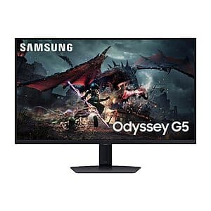 32″ SAMSUNG Odyssey G50D Series QHD 180Hz Fast IPS Freesync Gaming Monitor $250 + Free Shipping