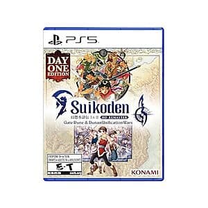 Suikoden I & II HD Remaster (PlayStation 5) $24 or less + Free S/H w/ Amazon Prime