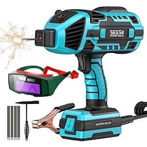 Seesii 110V 120A Portable IGBT Inverter Electric Handheld Welder Set $40 + Free S&H
