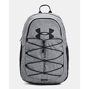 26L Under Armour UA Hustle Sport Backpack (Pitch Gray Medium Heather / Black) $15 + Free Shipping