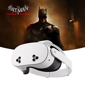 128GB Meta Quest 3S VR Headset + Batman: Arkham Shadow + 3-Month Meta Quest+ $269 + Free Shipping