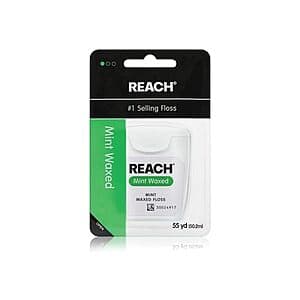 55-Yards Reach Cleanburst Waxed Dental Floss $0.80 + Free S&H w/ Prime